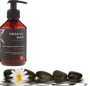 Balsam myjący do higieny intymnej regenerujący Organic Man