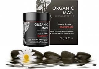 Serum do twarzy regenerujące Organic Man